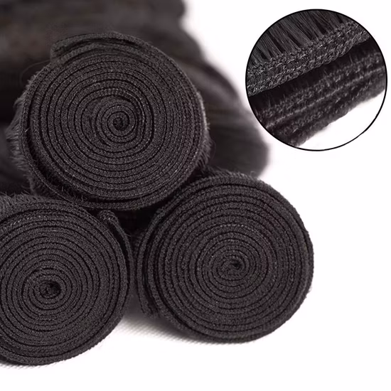 Top Grade Cheveux Raides Pas Cher 100% Extension de Cheveux Humains Brésilien Remy Vierge Bundles Reine pour les Femmes Noires Cuticule Aligné Vierge Raw Hair Weave